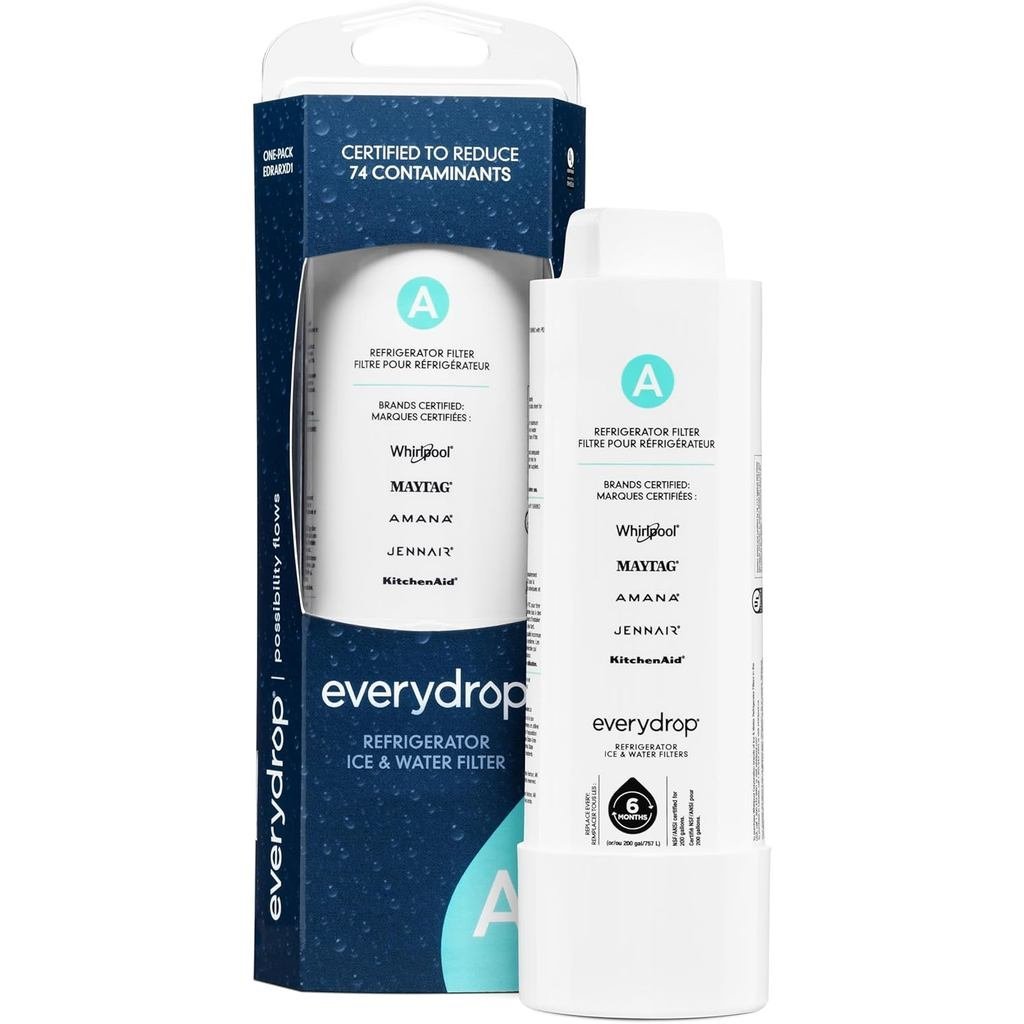 ทุกหยด® By Whirlpool เครื่องกรองน้ําตู้เย็น A - EDRARXD1 (แพ็ค 1) V0M5