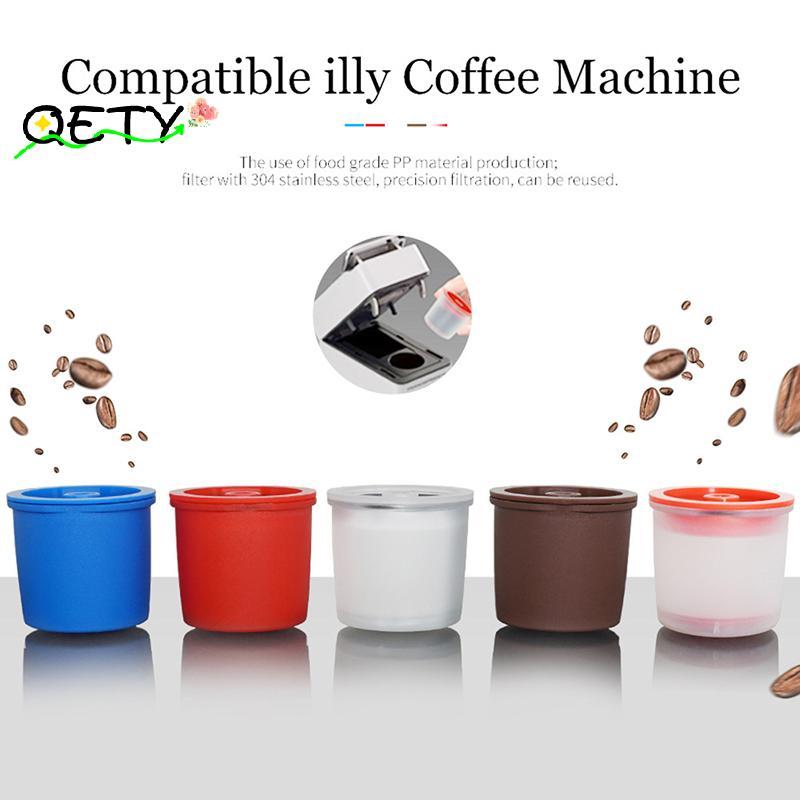 [qetyellow] ถ้วยกาแฟแคปซูลแบบรีฟิลได้ Illy Machines Refill Coffee Filte TH
