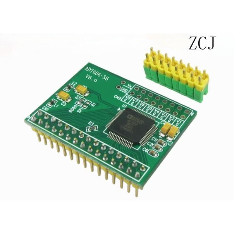 AD7606 Data Collection โมดูล 16-Bit ADC 8-Channel Synchronous Sampling ความถี่ 200KHz