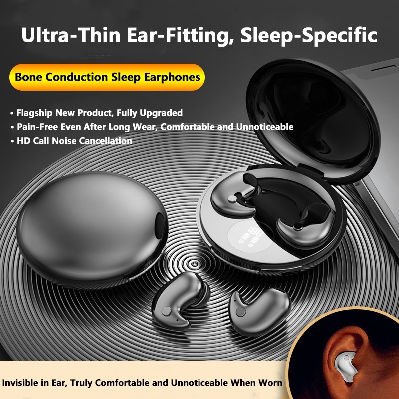 Y29 หูฟังบลูทูธนอนหลับเป็นหูฟังที่มองไม่เห็นแบบอินเอียร์ขนาดเล็ก