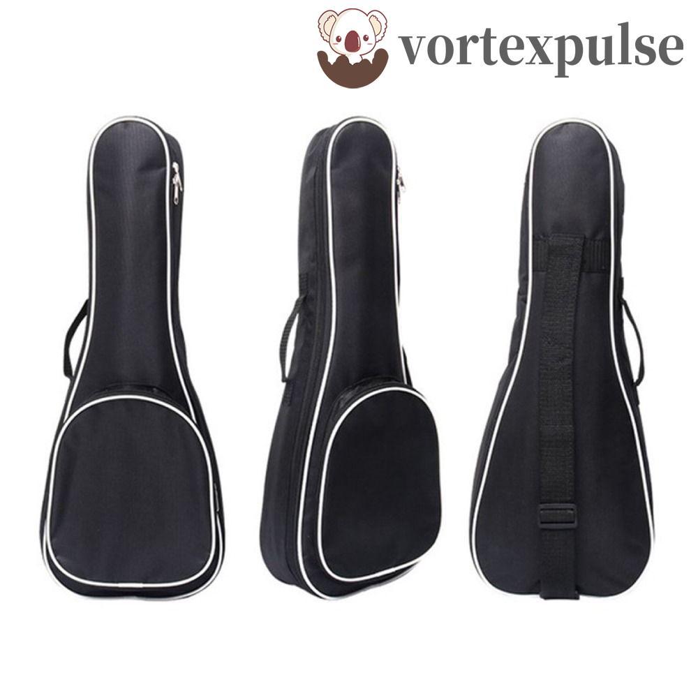 VORTEXPULSE หนา Ukulele สําหรับของขวัญดนตรีผ้าฝ้ายทนทานกระเป๋าสะพายกระเป๋าถือกระเป๋าเป้สะพายหลัง Min