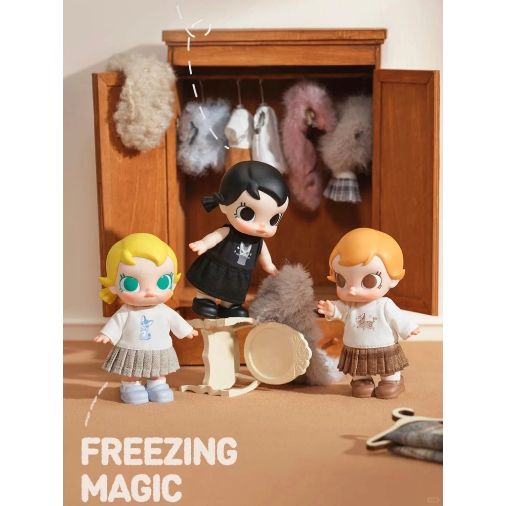 Baby Molly Positive Winter Guide Series: Latex Plush Hanging Jewelry จี้ของขวัญ Q9ID