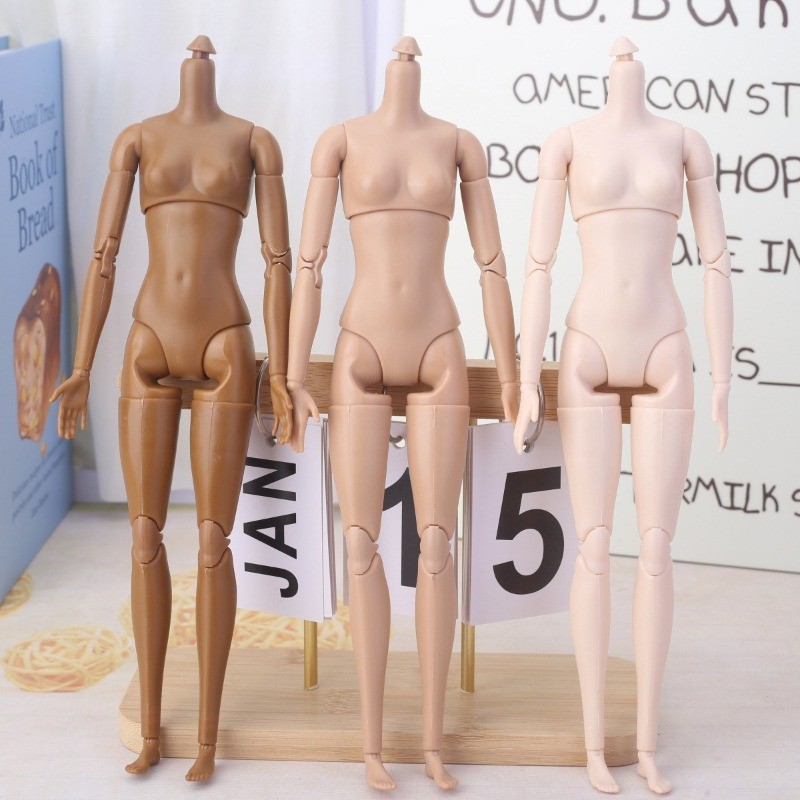 อุปกรณ์เสริมร่างกายของตุ๊กตา 1/6 ตัวโยคะพร้อมหลายข้อต่อ