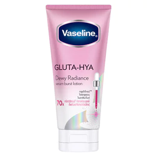 Vaseline วาสลีน กลูต้า-ไฮยา เซรั่ม เบิสท์ โลชั่น ดิวอี้ เรเดียนซ์ 170 มล.