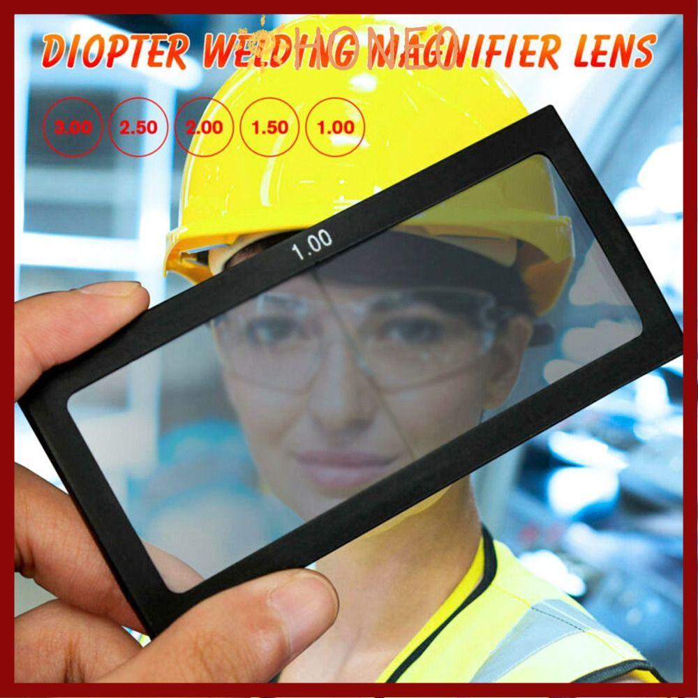 HONE แว่นขยายเชื่อม Diopter โปร่งใส 0.75-3 แว่นตาเชื่อมป้องกันดวงตา