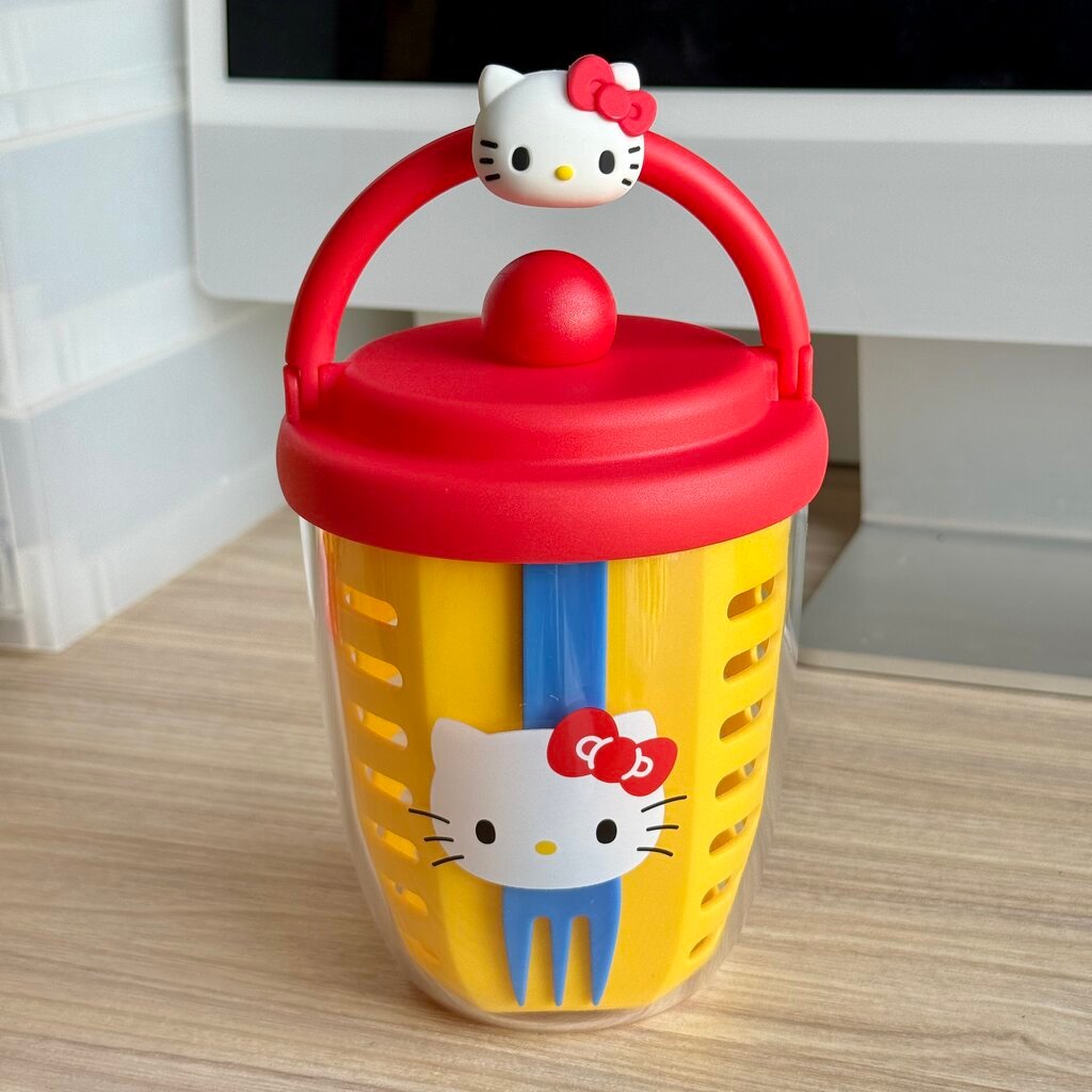 Hello Kitty Fruit Pot 650ml / แก้วผลไม้ คิดตี้
