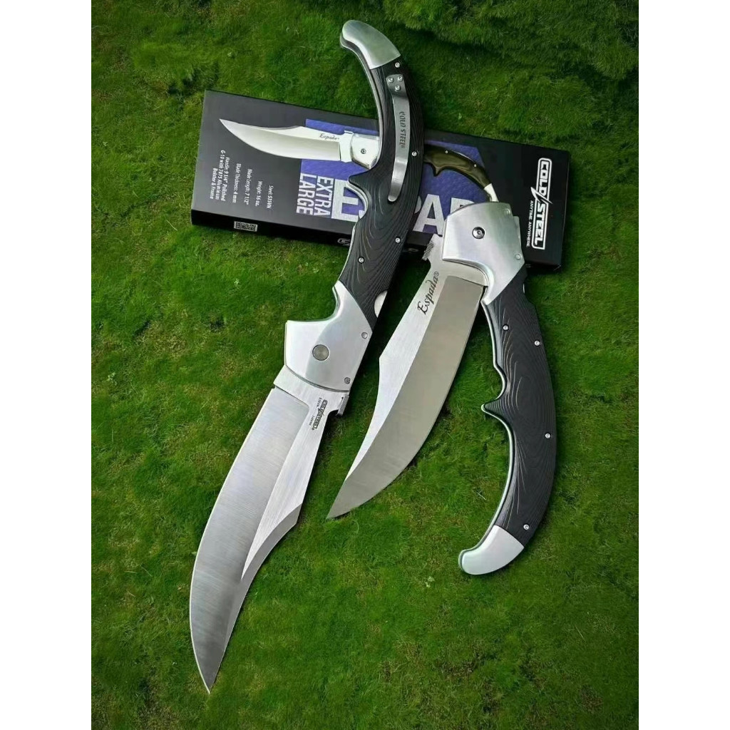 มีดพับ Cold Steel สหรัฐอเมริกาเหล็กเย็น Espada XL 62MA S35VN เหล็กซูเปอร์ควีนไซส์ Espada