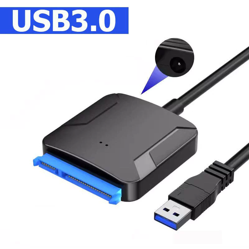 พร้อมจัดส่ง ✅ SATA เป็น USB 3.0 Adapter Cable สําหรับ 3.5/2.5 "SSD Hard Drive SATA III Hard Drive Adapter รองรับ UASP 12