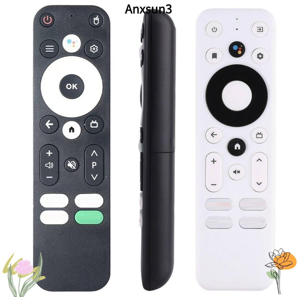ANXSUN3 รีโมทคอนโทรลทีวี,อเนกประสงค์เปลี่ยนรีโมทคอนโทรลด้วยเสียง, 2025 มัลติฟังก์ชั่น 4K ได้รับการรั