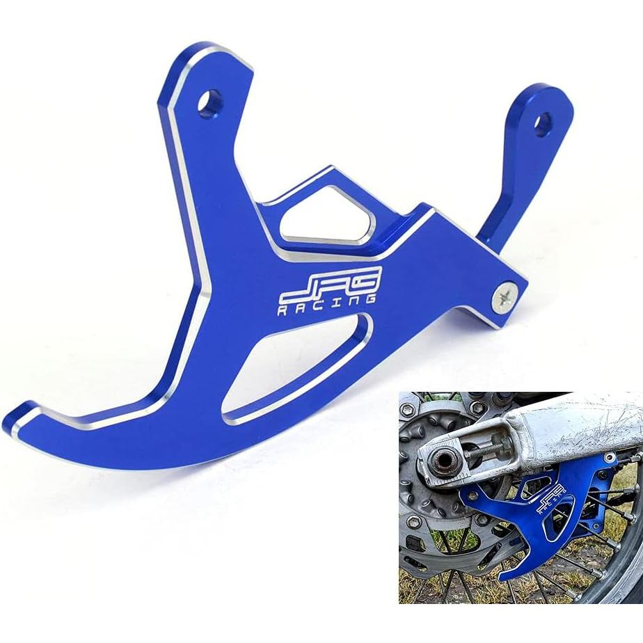 JFG RACING รถจักรยานยนต์ด้านหลังเบรคแผ่นดิสก์ Guard CNC สําหรับ YZ125/250 2006-2025, YZ250X/450FX 20