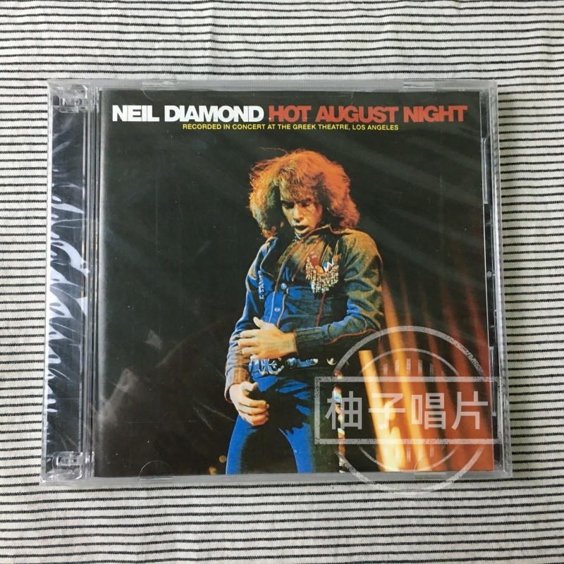 (ใหม่เอี่ยม ) Neil Diamond - Hot August Night 2CD YOUZI