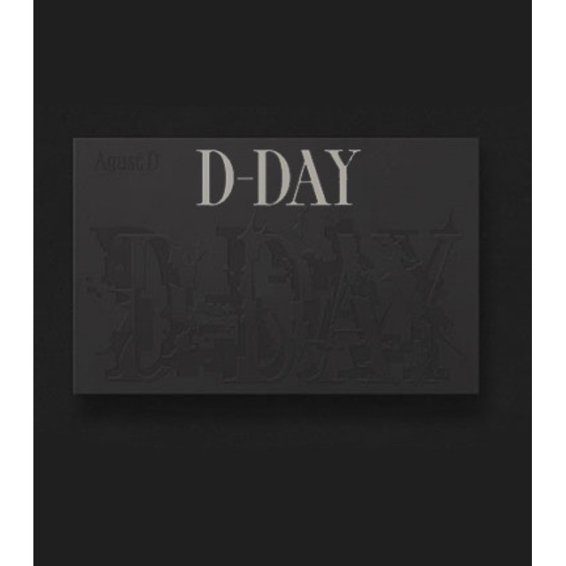 BTS SUGA Agust DDAY อัลบั้ม 001 เวอร์ชั่น