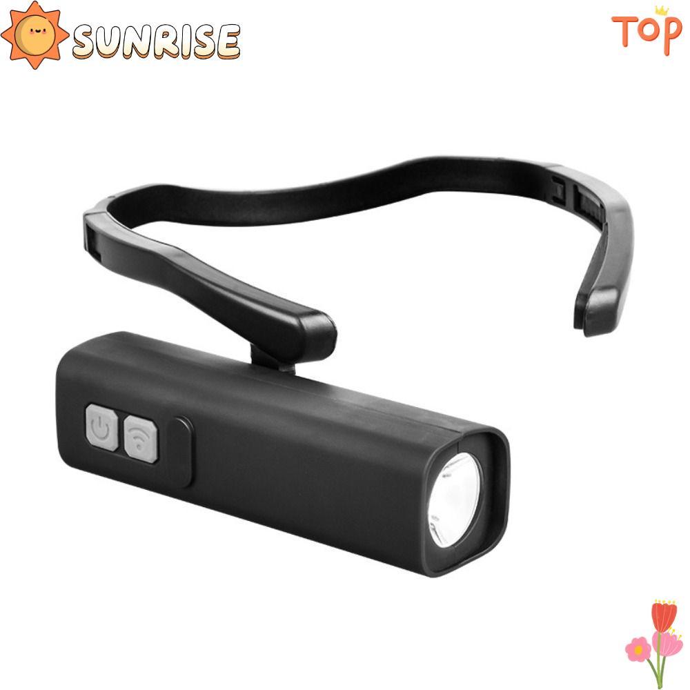Headlamp คลิปหนีบหู ใช้งานได้โดยไม่ต้องถือ มีน้ำหนักเบาทะแคง่าย อเนกประสงค์และกันน้ำ IPX4 สำหรับงานกลางคืน