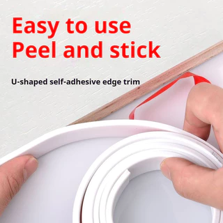 Soft Edge Banding Strip Self-Adhesive Anti-Collision เฟอร์นิเจอร์ตู้ขอบ Banding Stri