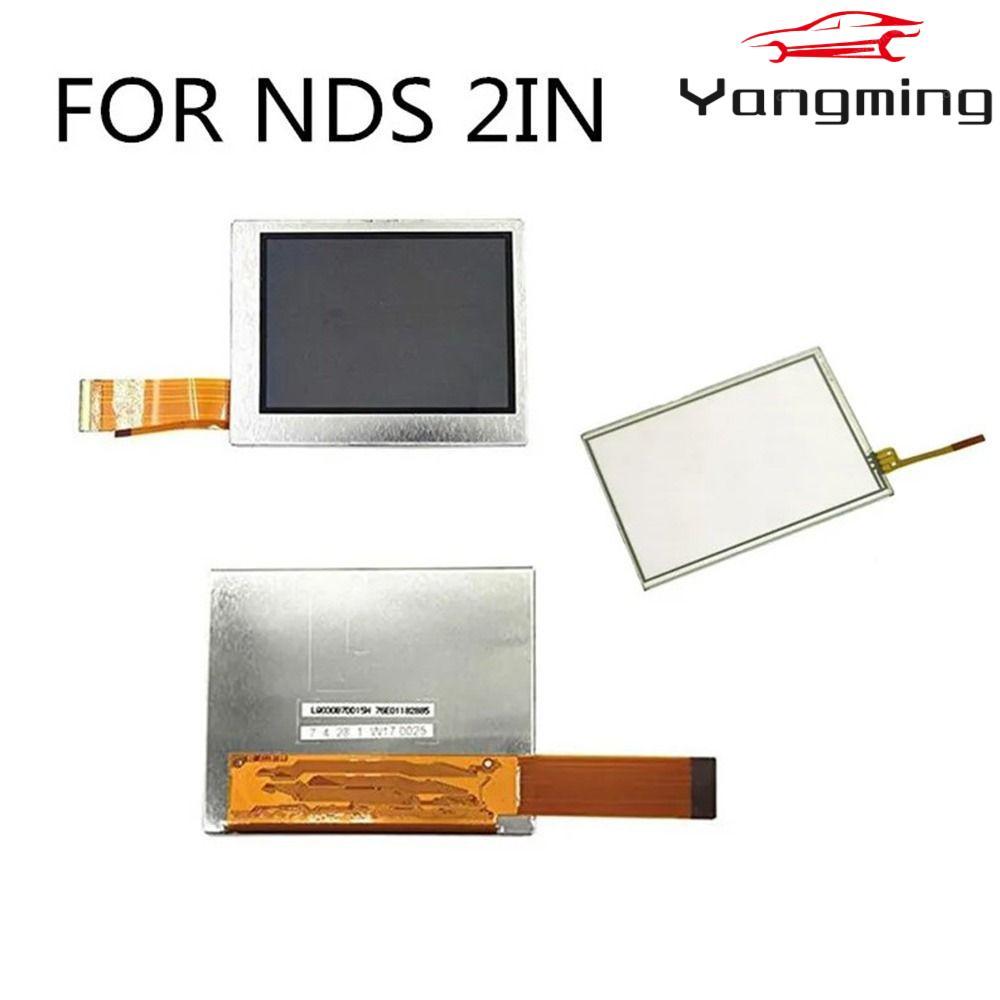 หน้าจอคอนโซลเกม YANGMING, อะไหล่จอแสดงผล LCD ดั้งเดิม, เปลี่ยนหน้าจอสัมผัสซ่อม DIY สําหรับ DS/NDS