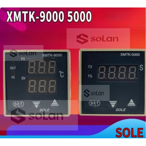 SOLE XMTK-9000 XMTK-9702 XMTK-5000-9812-3000 เครื่องท่อพลาสติก Hot Melt กาวเครื่อง Thermostat