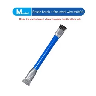 MAANT M090A / M090B แปรงทำความสะอาดหัวคู่ป้องกันไฟฟ้าสถิตย์สำหรับซ่อมโทรศัพท์มือถือ