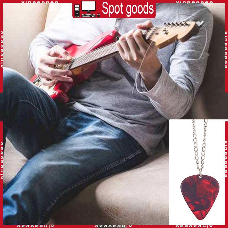 XI Eddie Munson สร้อยคอมินเนตราหัวใจRuby พิกเก็ตสำหรับกีตาร์ เครื่องประดับcosplay