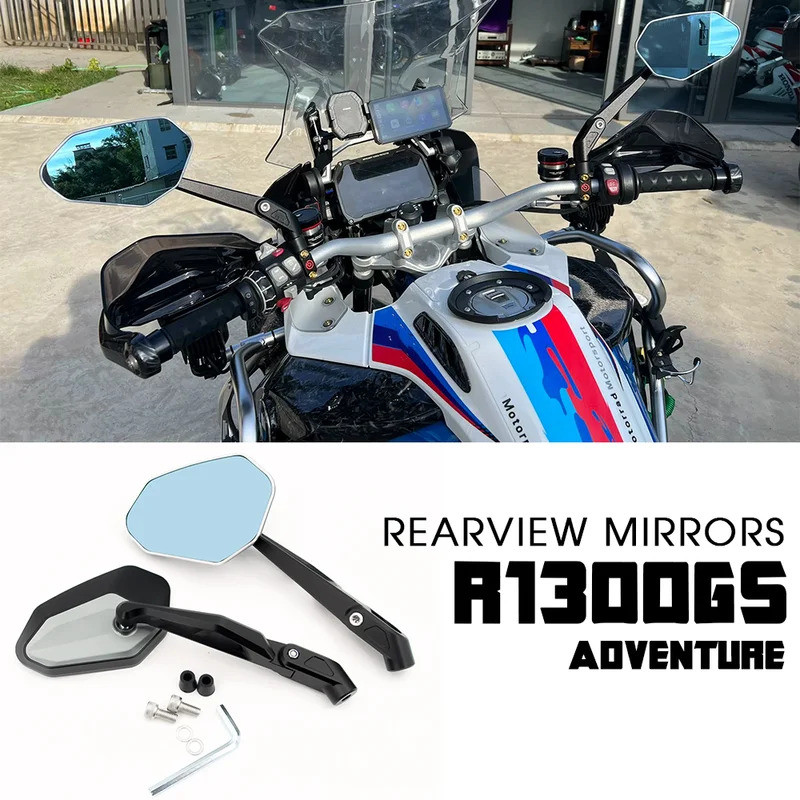 R1300GS ผจญภัยรถจักรยานยนต์ด้านหลังกระจกสําหรับ BMW R1300 GSA อุปกรณ์เสริม R1300GSA ด้านข้าง R 1300G
