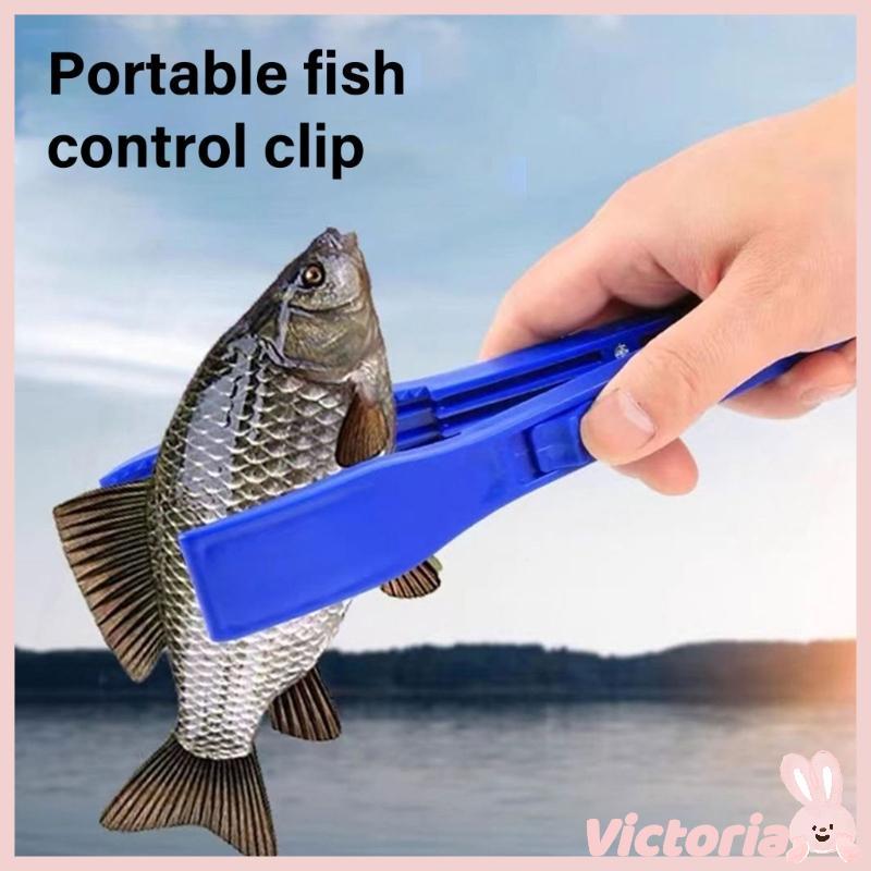 VIC Fish Control Forceps Catcher Gripper พลาสติกคีมตกปลา Grip Holder อุปกรณ์ตกปลาปลาควบคุม Clam