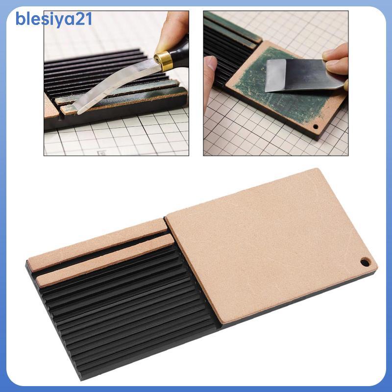 [blesiya21] ชุดหนัง Stropping Leather Honing Handmade DIY Craft Leather Craft Tools Buffing Compound