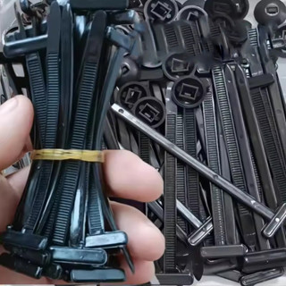 200-40ชุด ไนลอนสายผูกรถหัวเข็มขัดคงที่-อัตโนมัติยึดสกรูเปลี่…