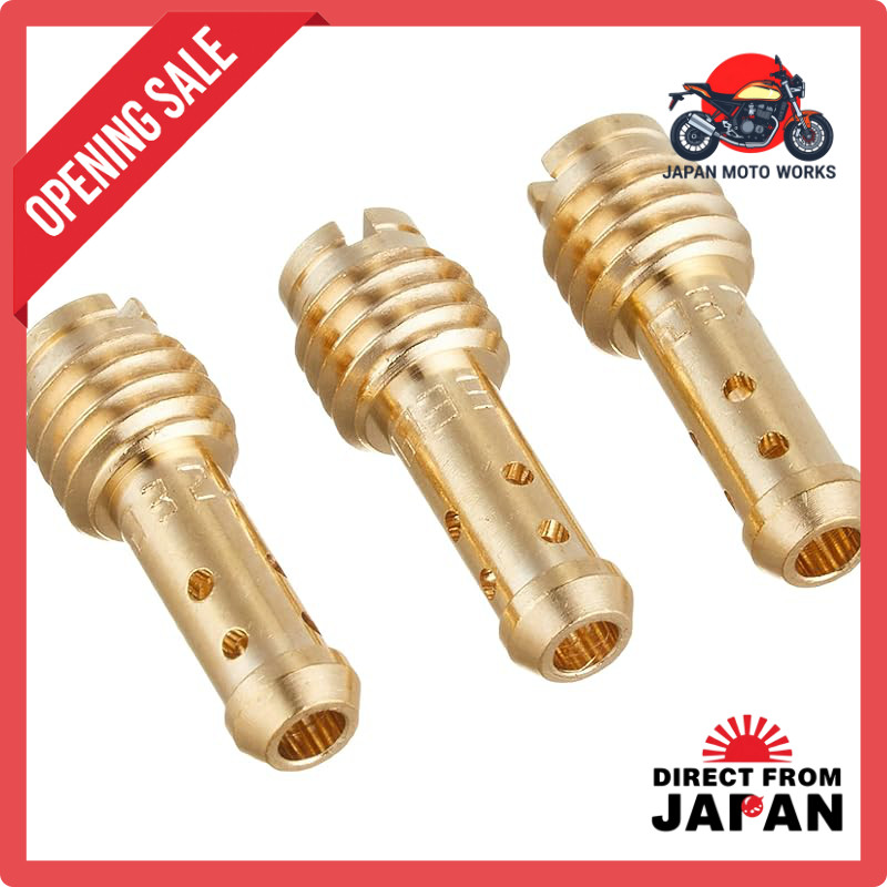 KITACO Pilot Jet Set for Mikuni Carburetors (Sizes A/B) for TZR50R/TZM50R/RZ50