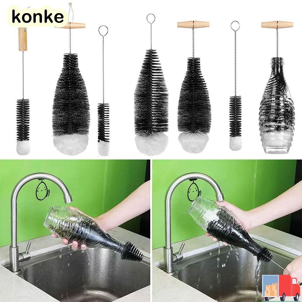 KONKE Soda Stream Bottle Brush เครื่องมือทําความสะอาดห้องครัว แปรงทําความสะอาดคุณภาพสูงอเนกประสงค์