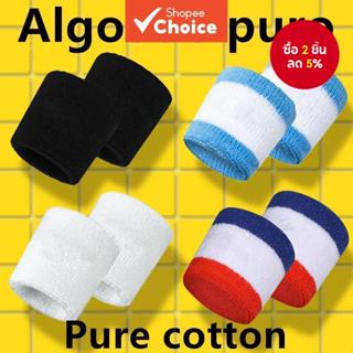 ผ้าฝ้ายแท้ 100% กีฬาสายรัดข้อมือระบายอากาศสําหรับบาสเกตบอลโย…