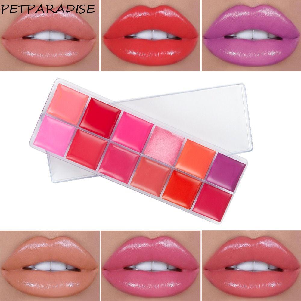 PETPARADISE ลิปสติก Nourishing Moisturizing ติดทนนานกันน้ําเครื่องสําอางเกาหลี Lip Tint