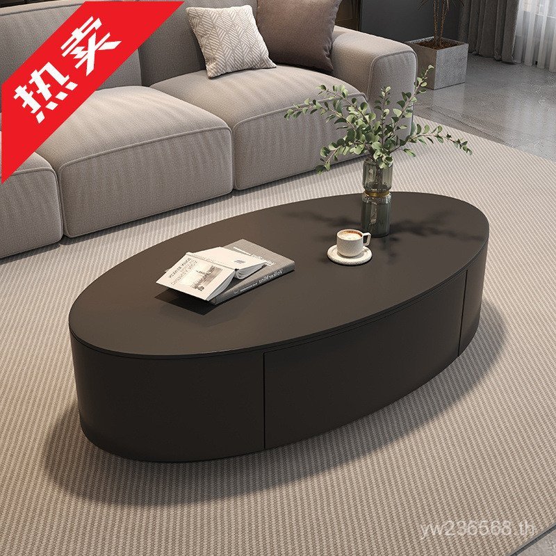 Minimalist อิตาเลี่ยนในครัวเรือนขนาดเล็ก Apartment โต๊ะกาแฟหรูหรา Slate ห้องนั่งเล่น ir Creative รูป