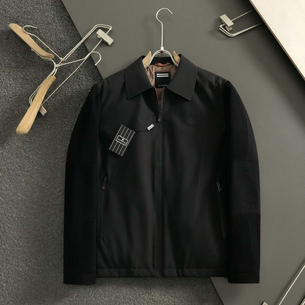 X2SY Zegn* 25Executive Business Casual Winter Men's Turn-Down Collar Down Jacket Warm Coat Trench Co