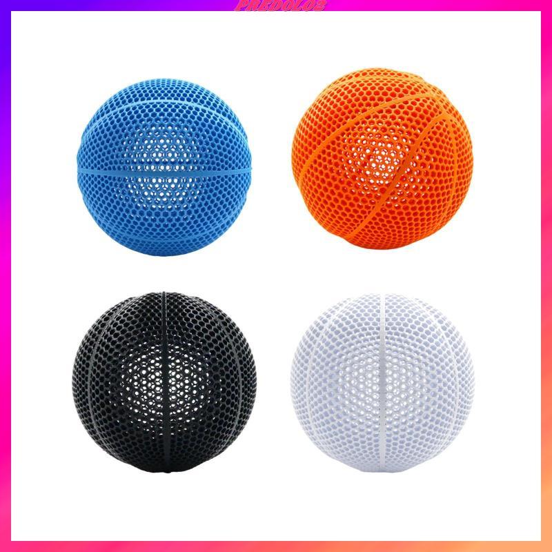 [Predolo2] 3D พิมพ์บาสเกตบอล Airless Basketball Maintenance ลูกบอลกีฬา Resilience สําหรับเด็กในร่มกล