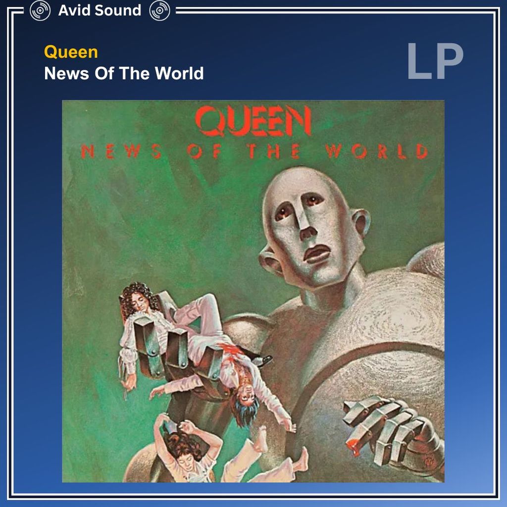 แผ่นเสียง Queen News Of The World ใหม่ ซีล Queen Vinyl LP