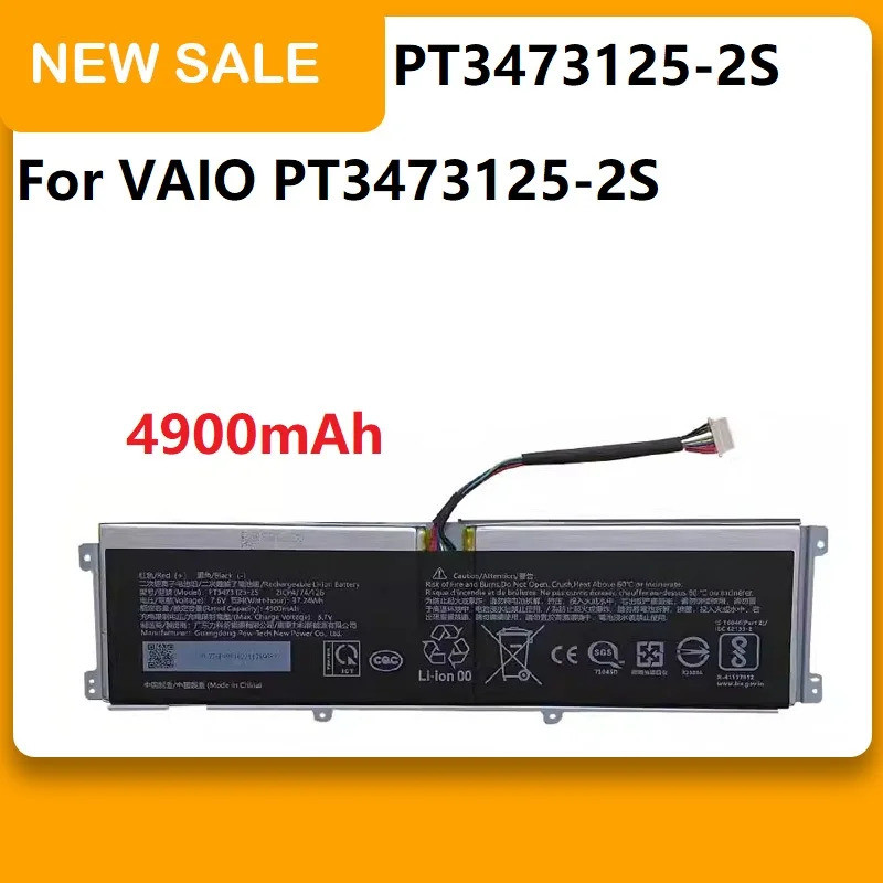 ZRTZ 4900mAh PT3473125-2S แบตเตอรี่สําหรับ VAIO PT3473125-2S