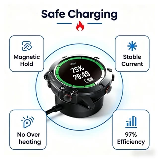 USB-A และType-C สายชาร์จนาฬิกาGarminสายชาร์จ สําหรับ Vivoactive , Fenix , Forerunner, Instinct, Vivoactive, Quatix