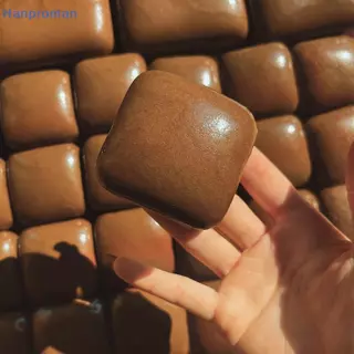 ฮันโปรแมน> ของเล่นบีบขนมปังทรงสี่เหลี่ยมจําลองสําหรับมือความเครียดสําหรับเด็ก สํานักงานได้ดี