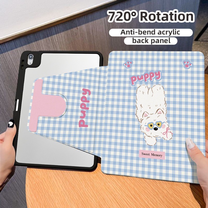 COD 720°การหมุน ฉลาด เคสแท็บแล็ต Case for Samsung Tab S7 S8 S9 Plus S6 Lite Tab A11 A9 A8 S9 S10 FE S10 Plus Cover