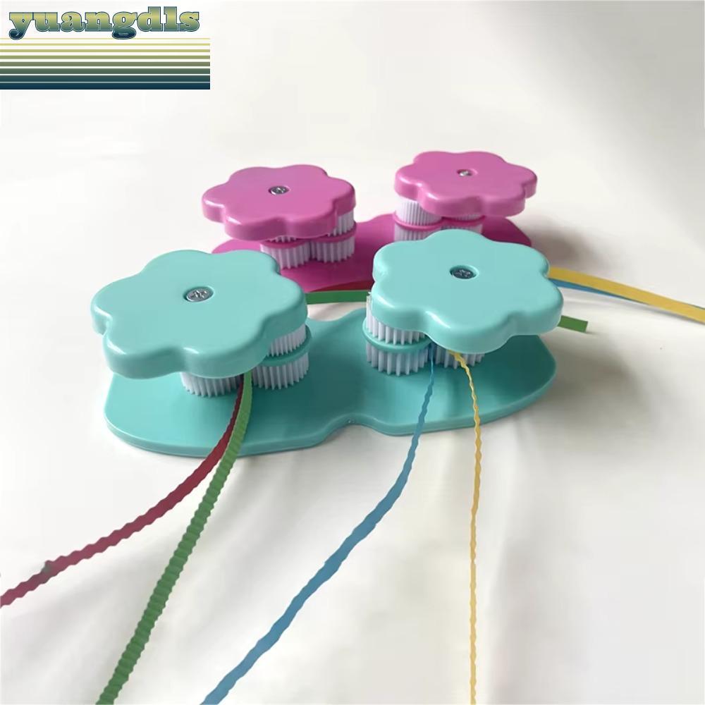 YUANG Paper Quilling Tool Handmade Paper Folding Crimper Wave Shaped Papercraft Scrapbooking พลาสติก DIY Handcraft Supplies