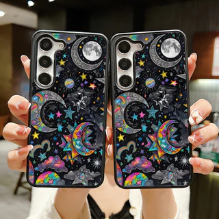 เคสมือถือ For Samsung A56 A07 A17 A55 S25 S26 Ultra A05S A37 A36 A16 A15 A06 A54 A35 S23 S24 A57 A14 A34 A26 อะคริลิกฝ้า