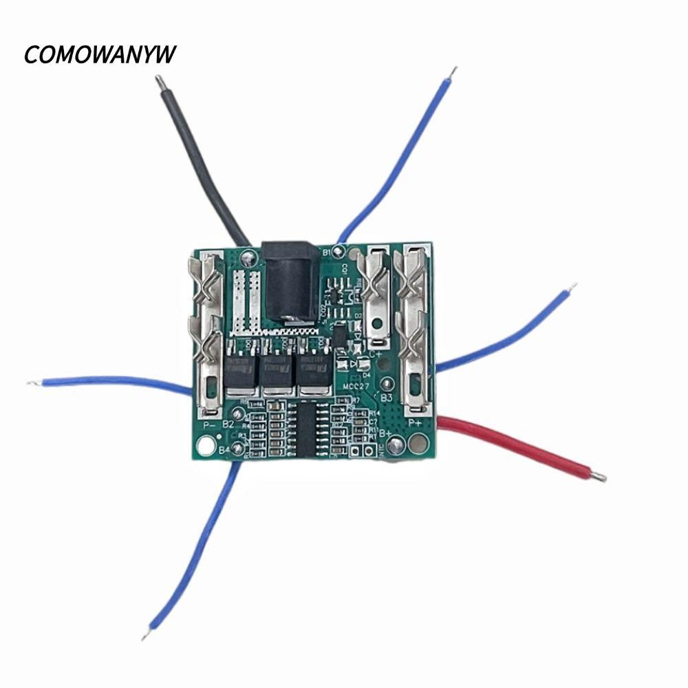COMWANYW บอร์ดป้องกันการชาร์จแบตเตอรี่, 18/21V วงจรป้องกัน 5S BMS, โมดูล Li-Ion 20A แบตเตอรี่ลิเธียมแพ็คป้องกันเครื่องมือไฟฟ้า
