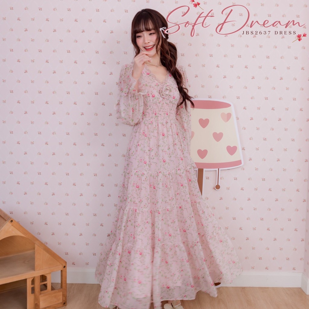 #JBS2637 Soft Dream Dress Joobs studio