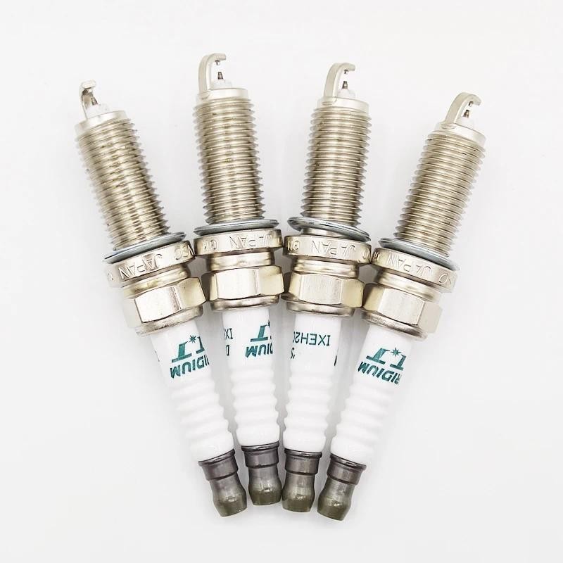 4PCS IXEH22TT-4712 Dual Iridium Spark Plug สําหรับ Nissan 350Z Z33 Murano Z51 Stagea M35 IXEH22TT-47
