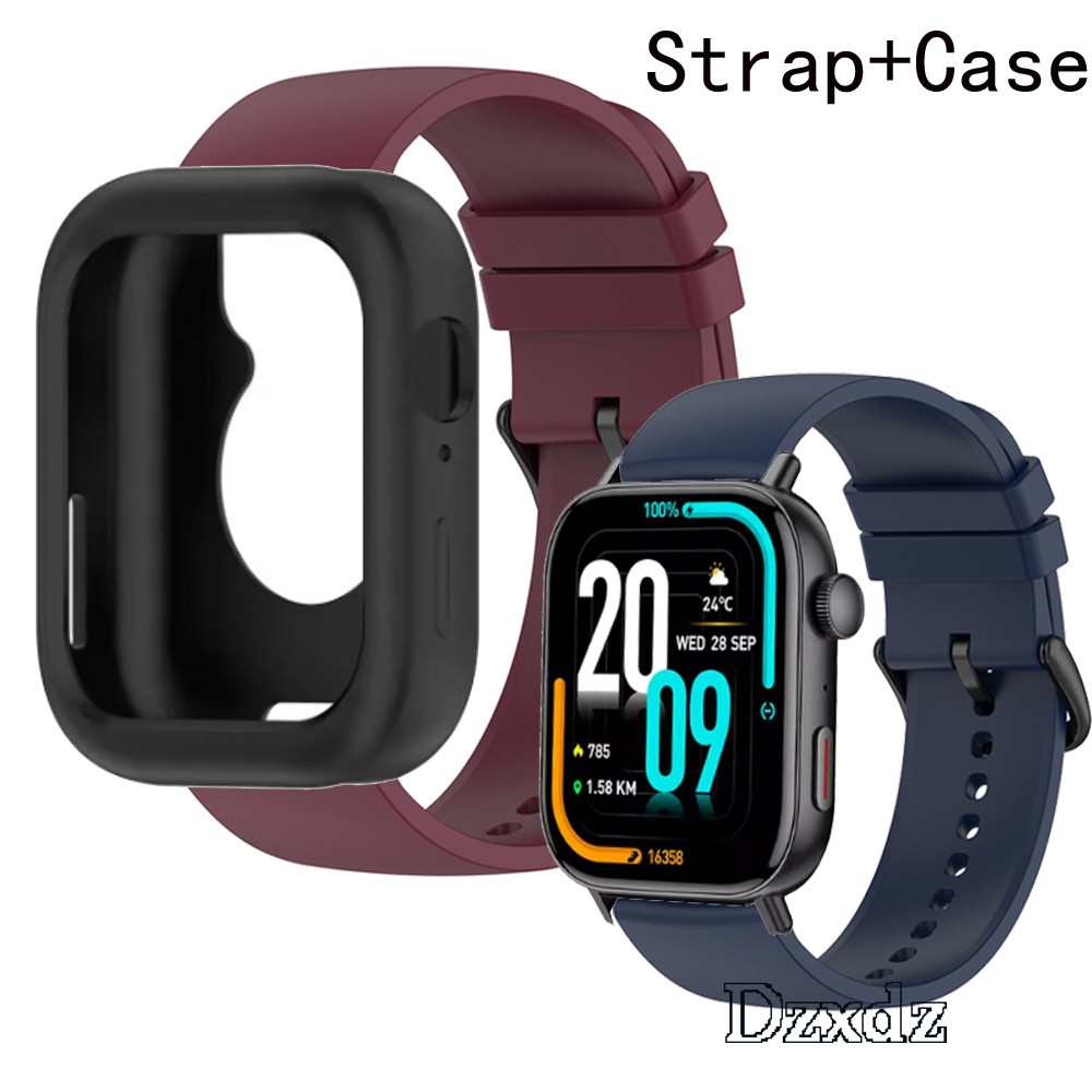 COLMI C8Max สมาร์ทนาฬิกาหน้าจอเปลือกป้องกันสําหรับ COLMI C8 Max Smartwatch สายคล้องคอสายรัดข้อมือซิล