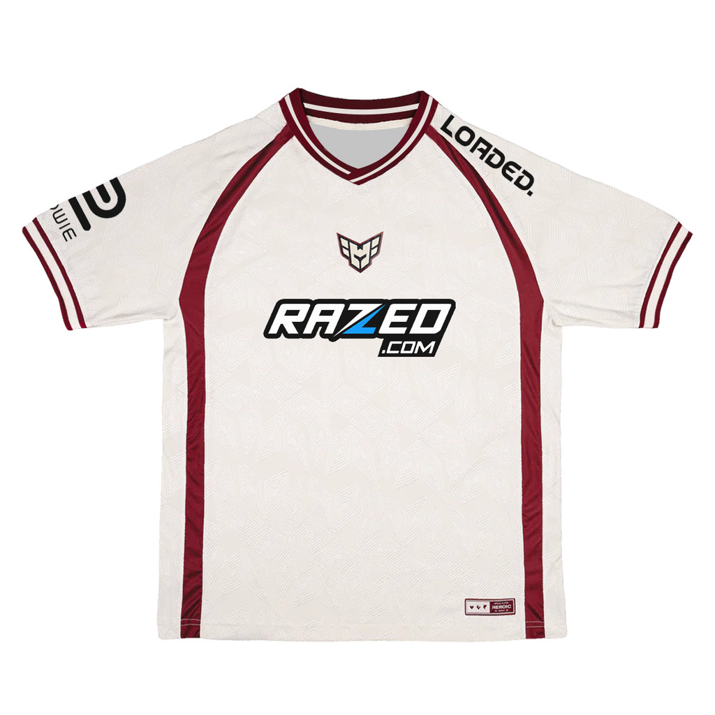 เสื้อทีม HERØIC สไตล์ CSGO สำหรับผู้ชาย ระบายอากาศได้ดี