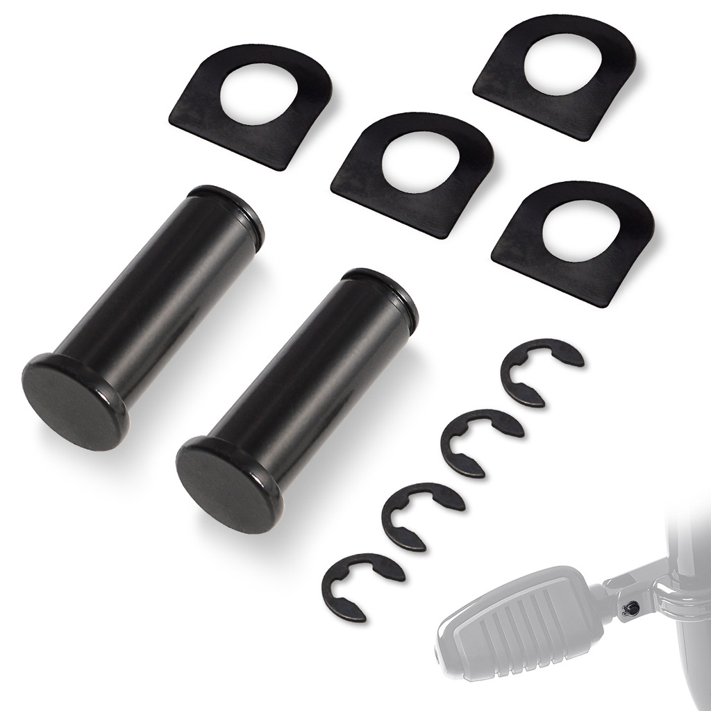 Footpeg Foot Peg Rest Mount For Harley Davidson Touring Dyna Softail Sportster  Motorcycle Bolt Pin 