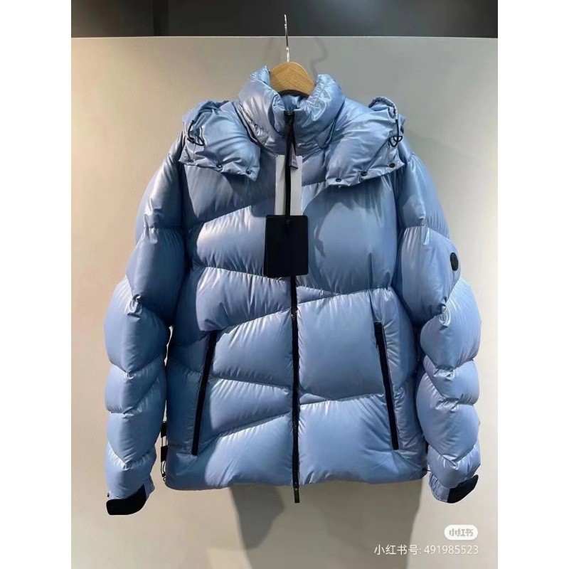 A4AF Moncl*** Down jacket2025New Down Jacket Unisex White Duck Down Hooded Coat Trendy Filled