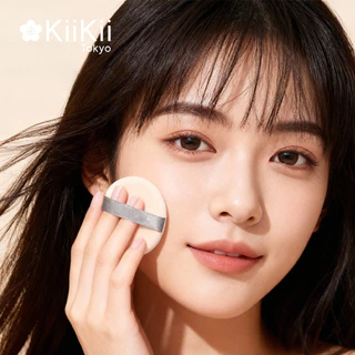 KiiKii Beauty พัฟแต่งหน้า พัฟคุชชั่นงานแป้งพัฟ 2 ชิ้น เนื้อพัฟนุ่ม ควบคุมการเกลี่ยแป้งได้แม่นยำ