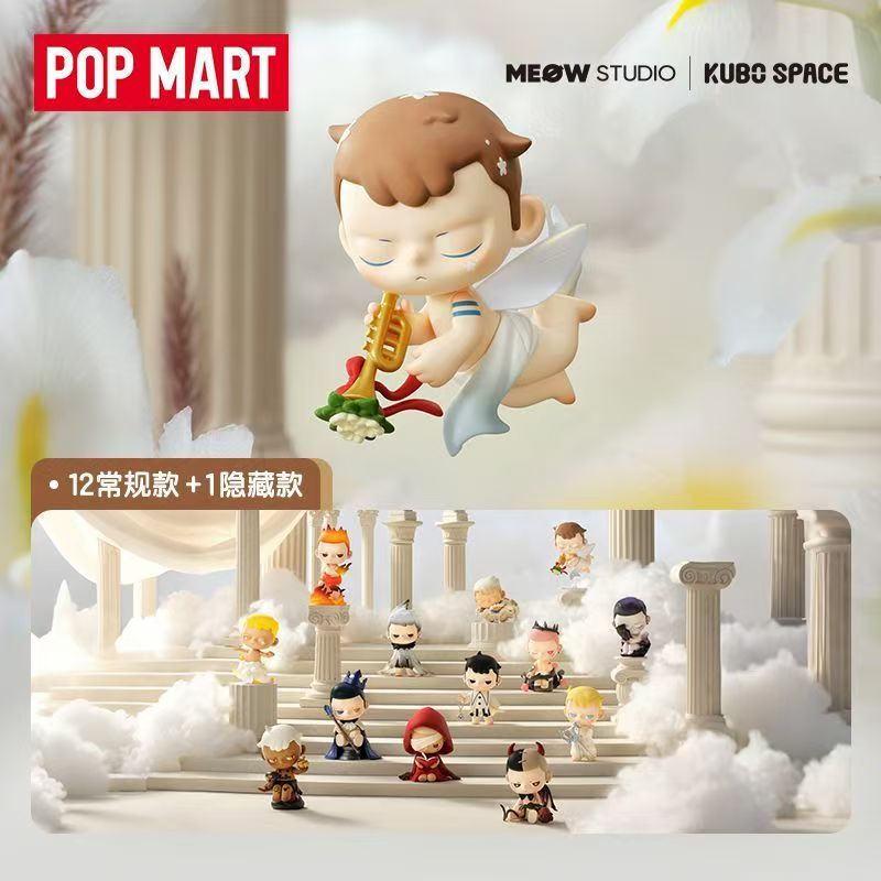[December 18 Release] POPMART KUBO Angel Poem Series ฟิกเกอร์ทั้งกล่อง 12 ชิ้น