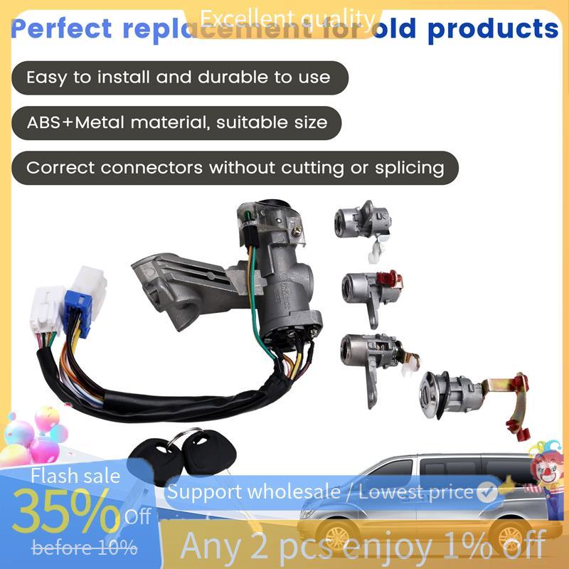 819054A610 รถล็อค + KEYS และ CYLINDER ชุดล็อคสําหรับ I800 H1 Starex H-1 2002 รถ 8185-4A610